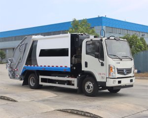 程力牌CL5083ZYSBEV型純電動壓縮式垃圾車